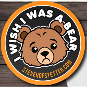Sticker - I Wish I Was a Bear
